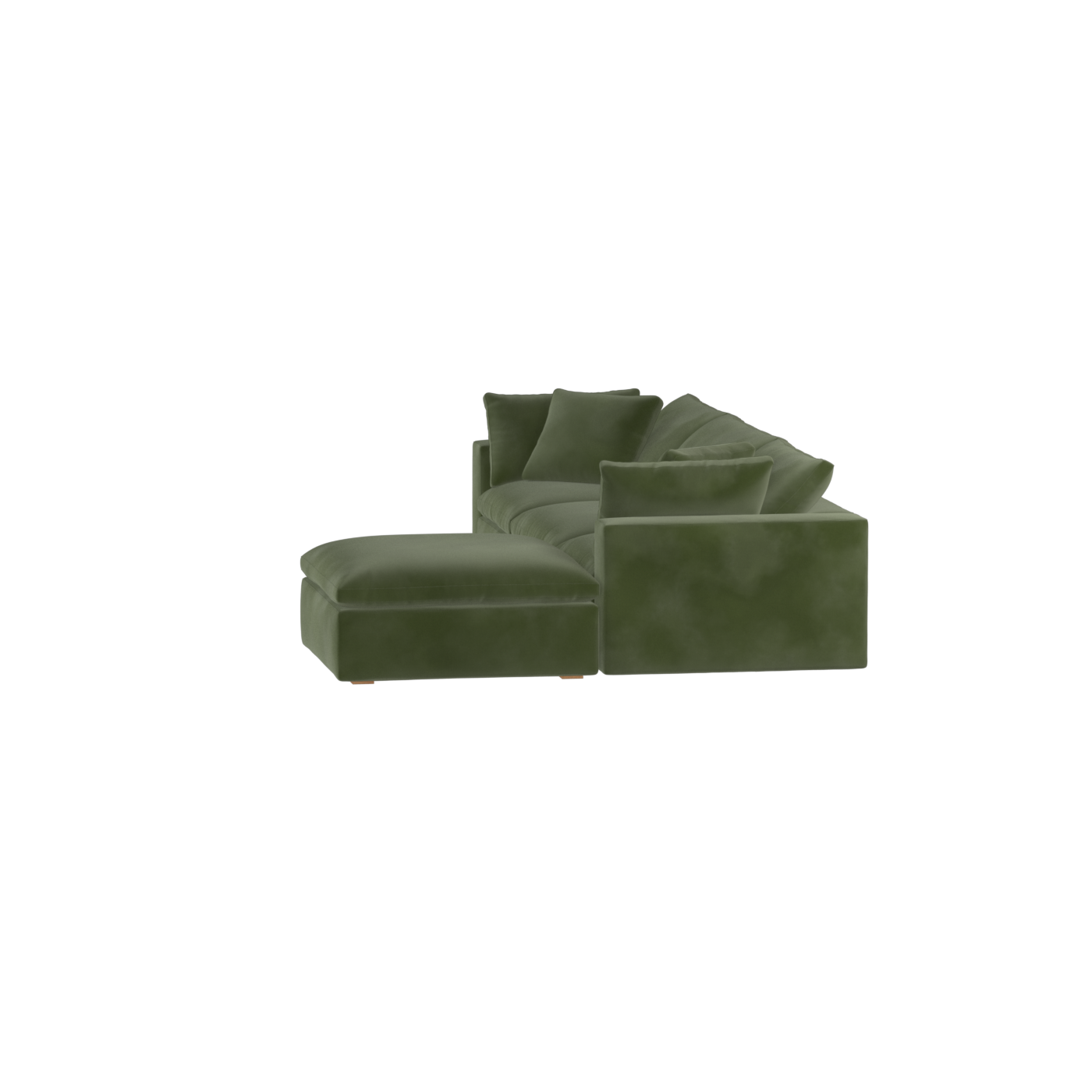 Ari dreisitziges modulares Ecksofa