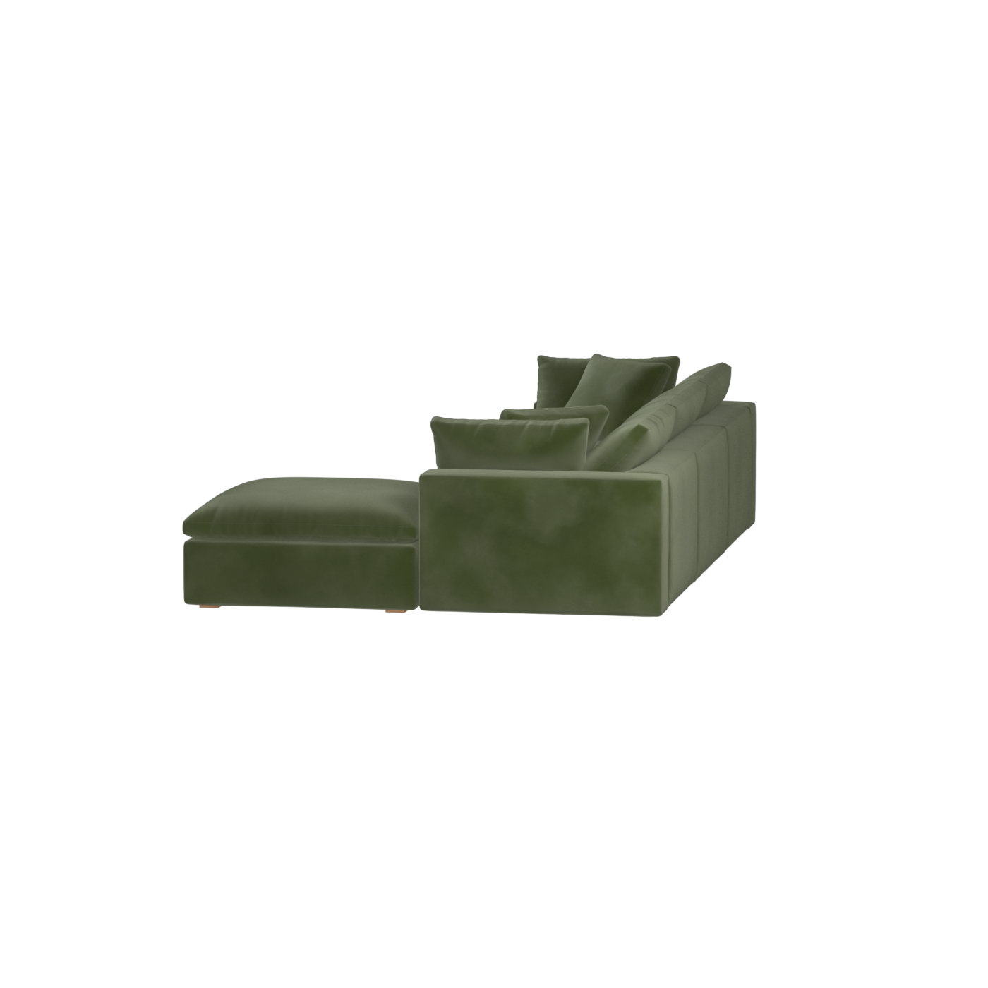 Ari dreisitziges modulares Ecksofa