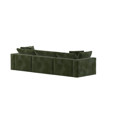 Ari dreisitziges modulares Ecksofa