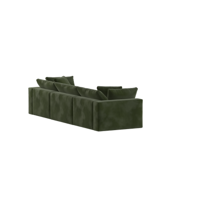 Ari dreisitziges modulares Ecksofa