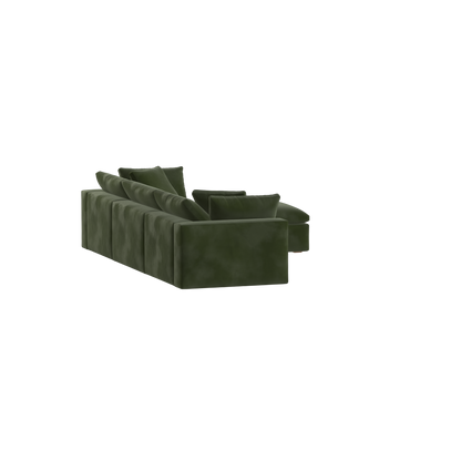 Ari dreisitziges modulares Ecksofa