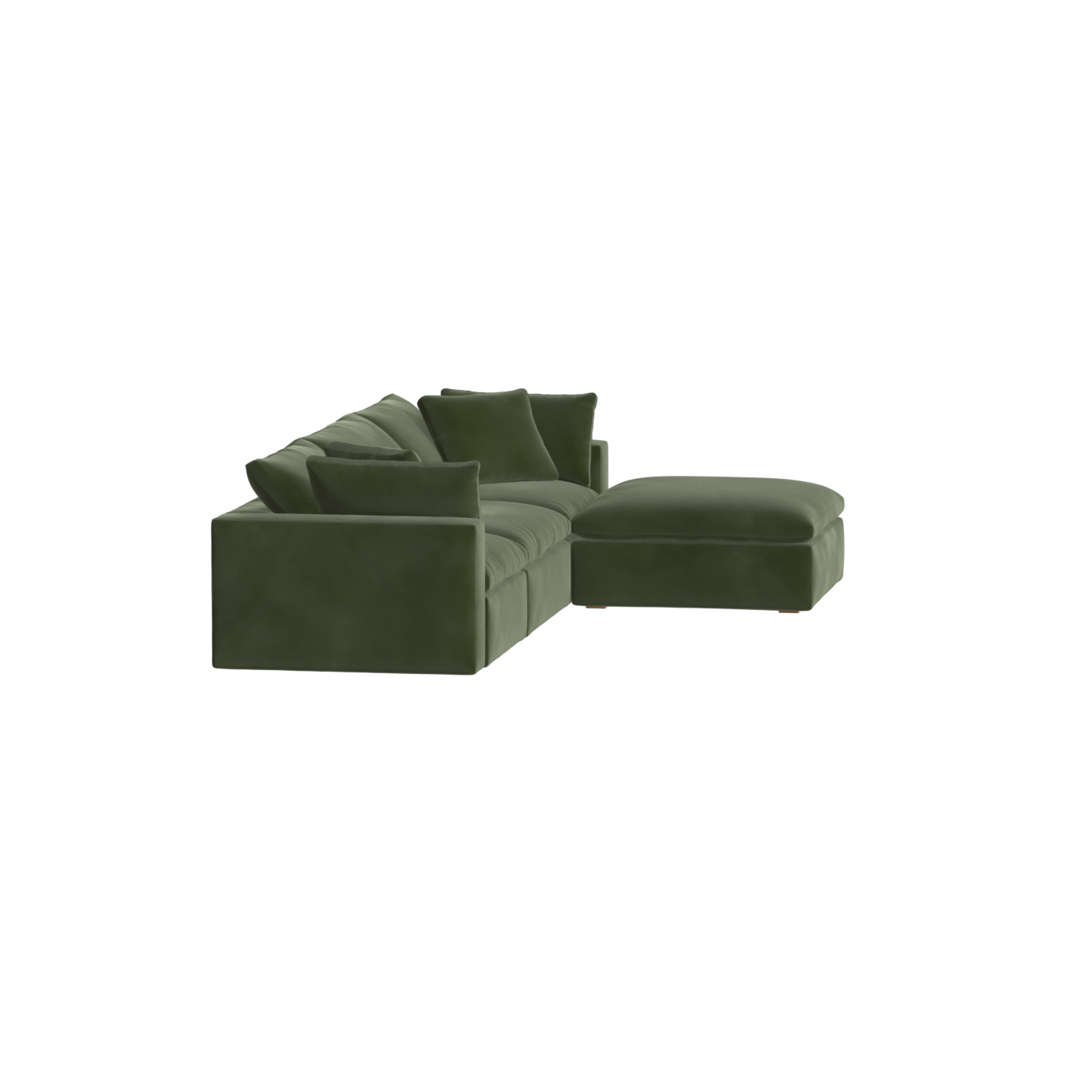 Ari dreisitziges modulares Ecksofa