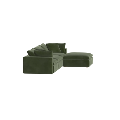 Ari dreisitziges modulares Ecksofa
