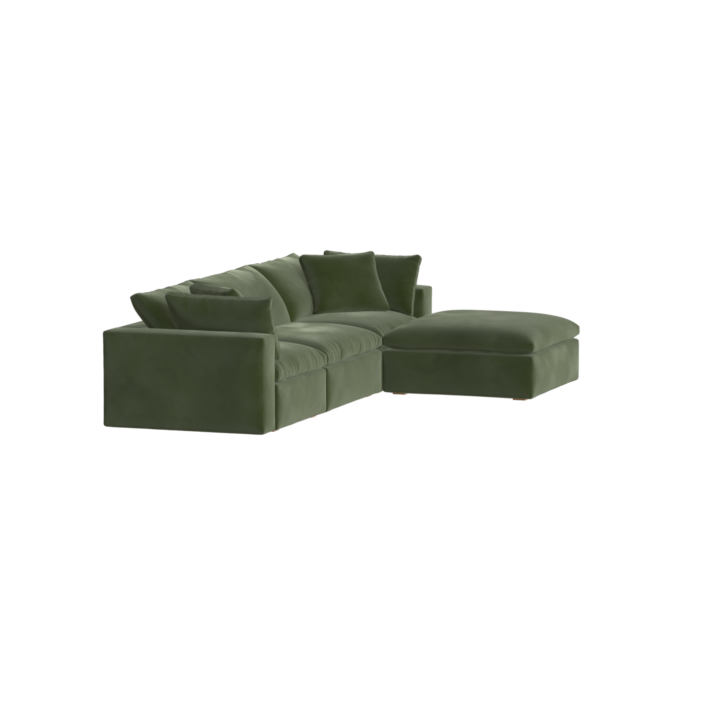 Ari dreisitziges modulares Ecksofa