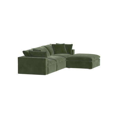 Ari dreisitziges modulares Ecksofa