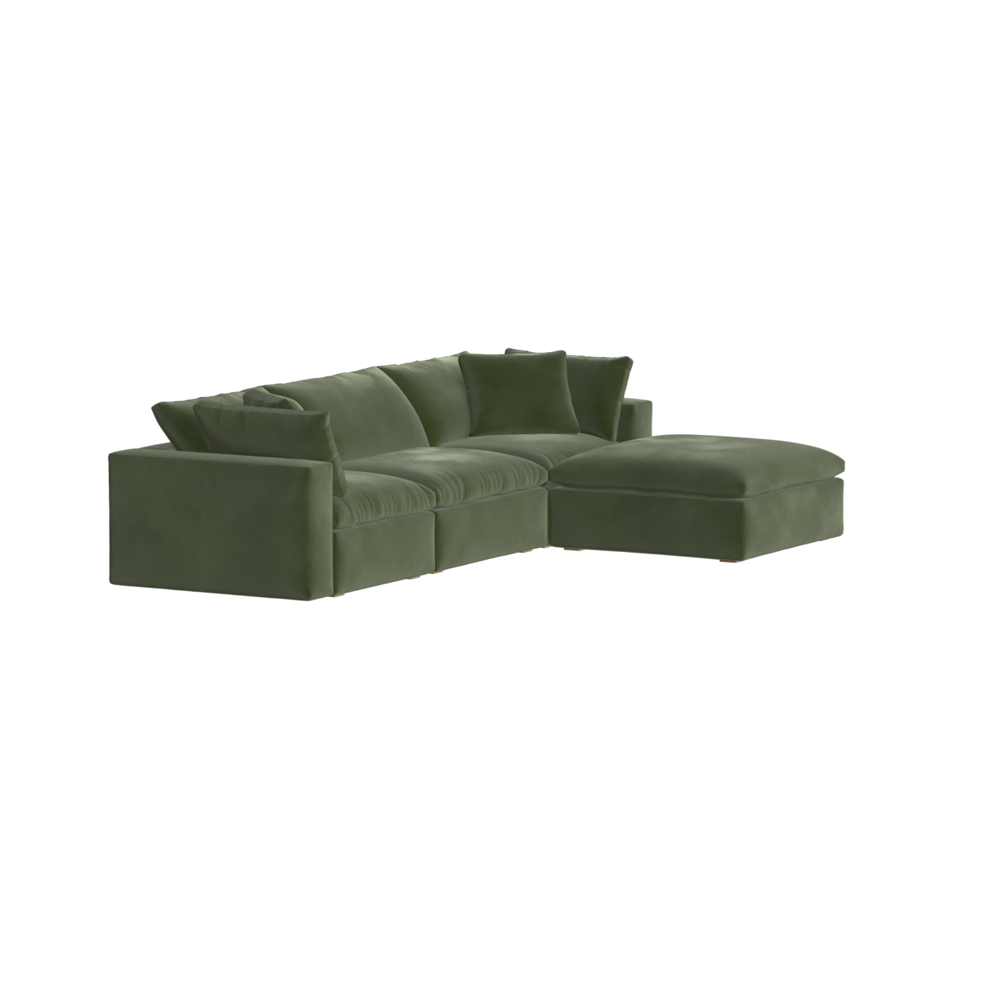 Ari dreisitziges modulares Ecksofa