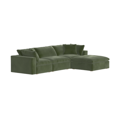 Ari dreisitziges modulares Ecksofa