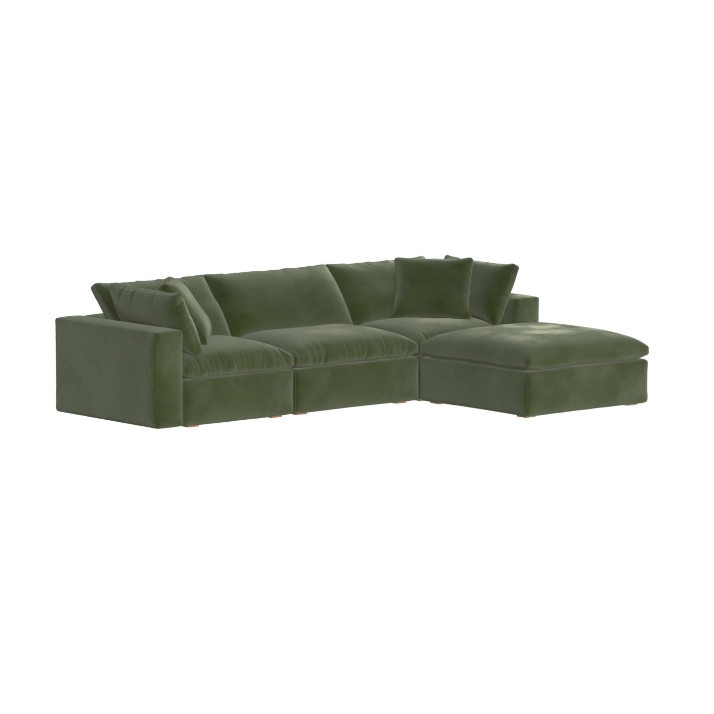 Ari dreisitziges modulares Ecksofa