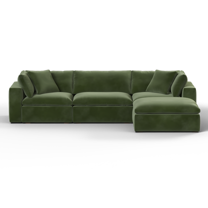 Ari dreisitziges modulares Ecksofa