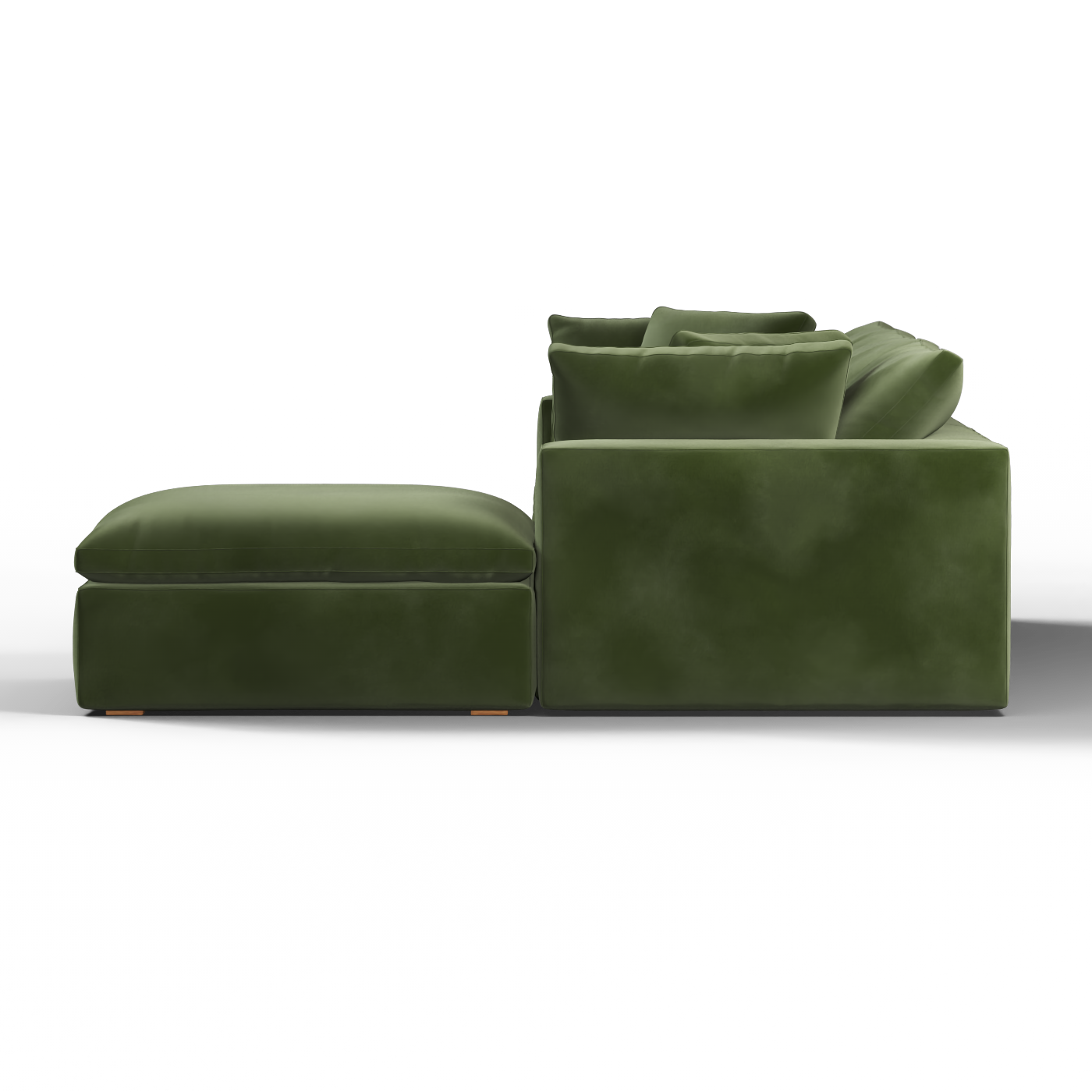 Ari dreisitziges modulares Ecksofa