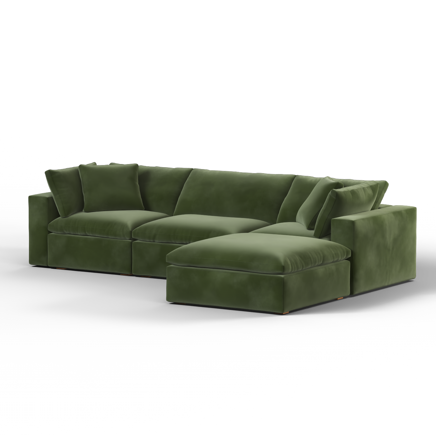 Ari dreisitziges modulares Ecksofa