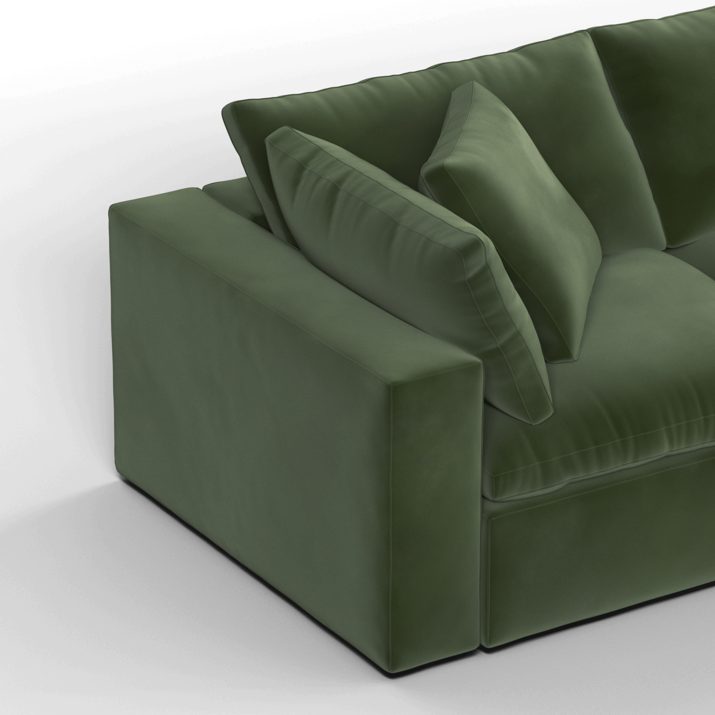 Ari dreisitziges modulares Ecksofa