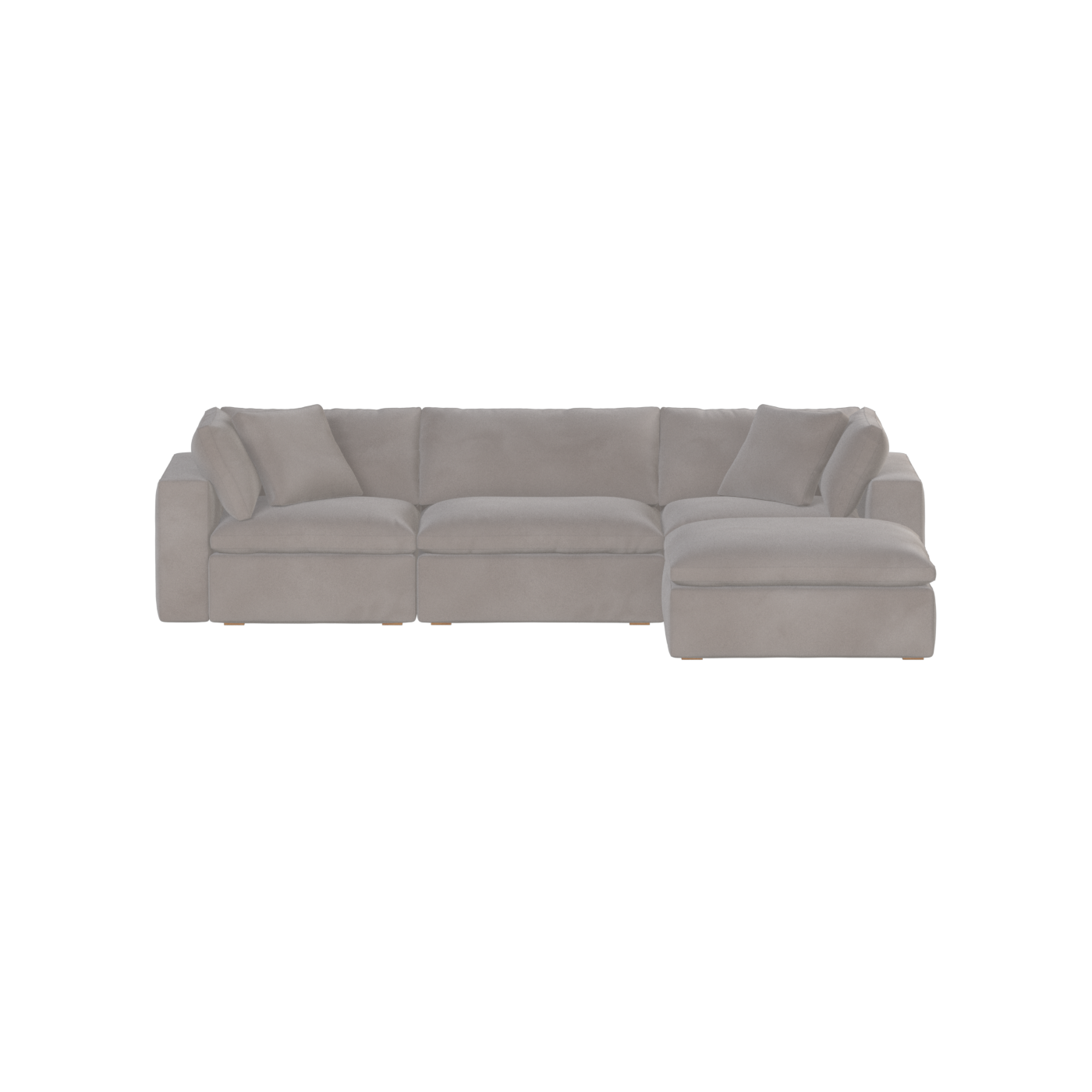 Ari dreisitziges modulares Ecksofa
