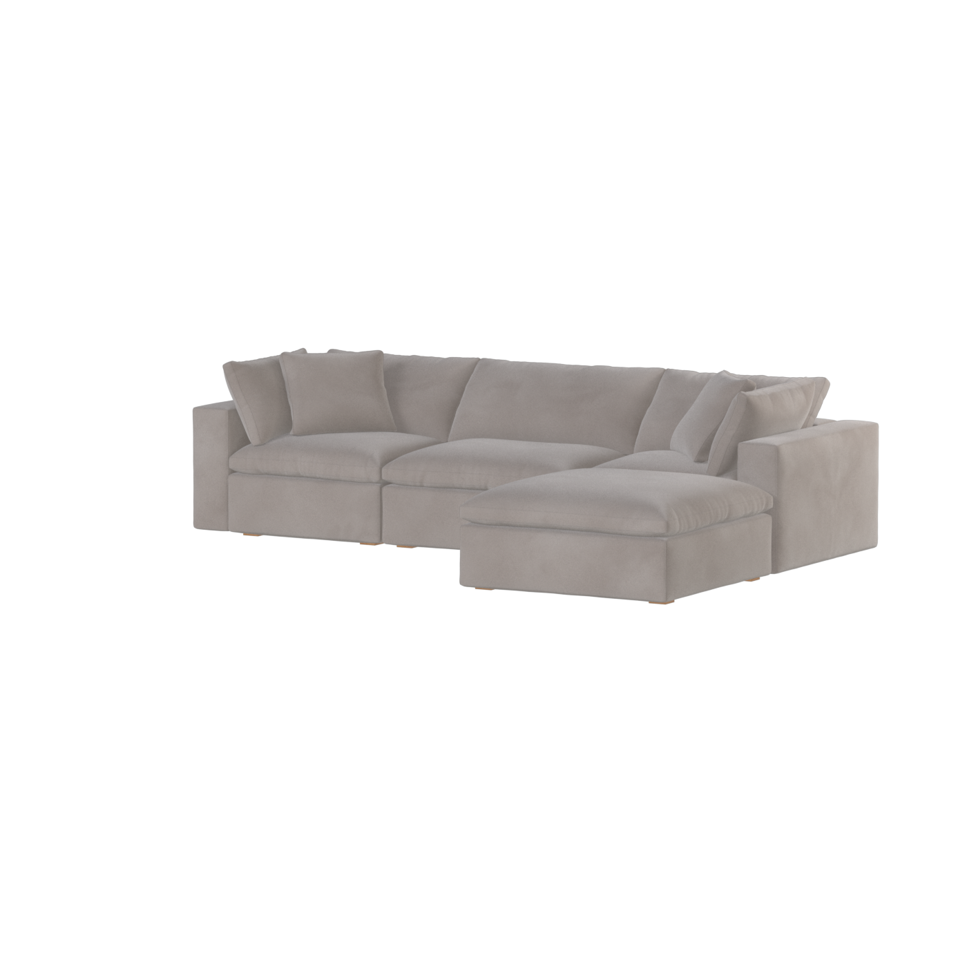 Ari dreisitziges modulares Ecksofa