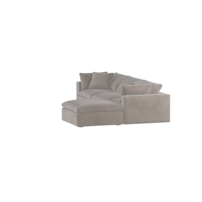 Ari dreisitziges modulares Ecksofa