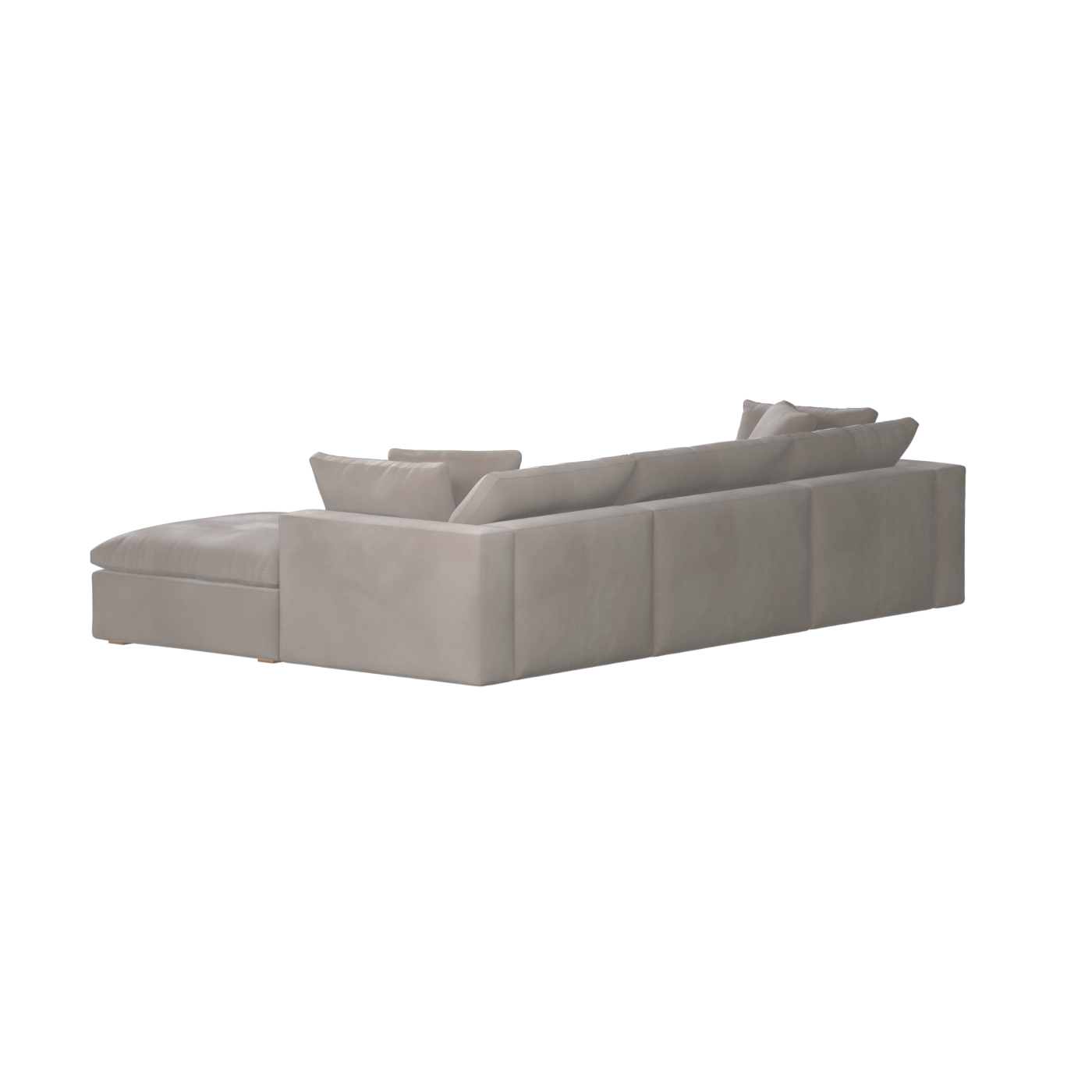 Ari dreisitziges modulares Ecksofa