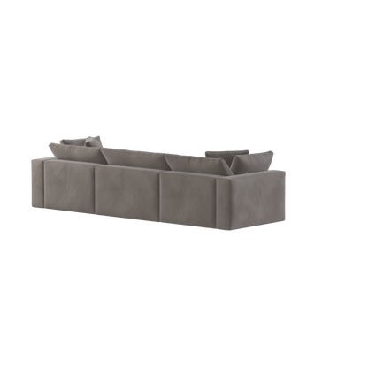 Ari dreisitziges modulares Ecksofa