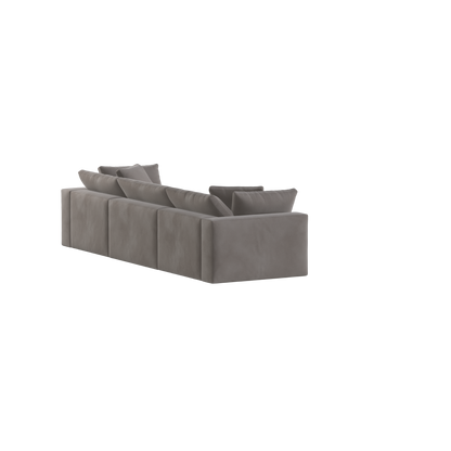 Ari dreisitziges modulares Ecksofa