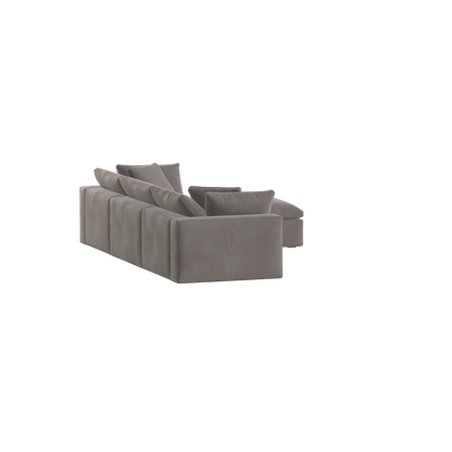 Ari dreisitziges modulares Ecksofa