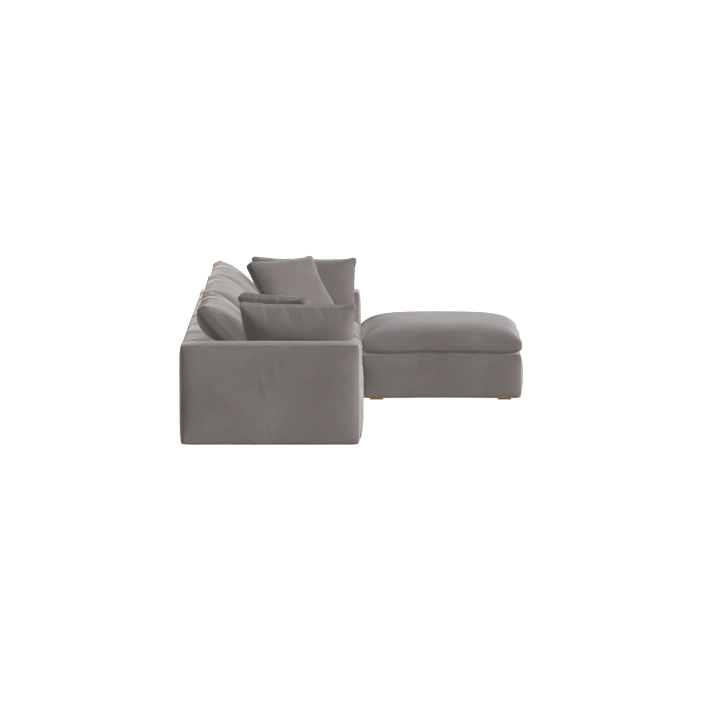 Ari dreisitziges modulares Ecksofa