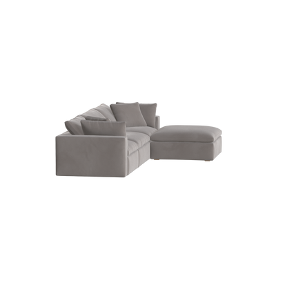 Ari dreisitziges modulares Ecksofa