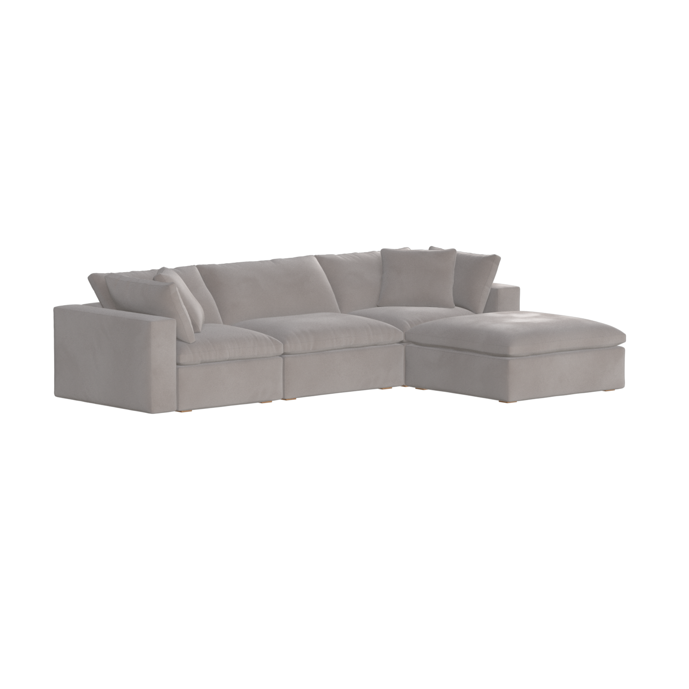 Ari dreisitziges modulares Ecksofa