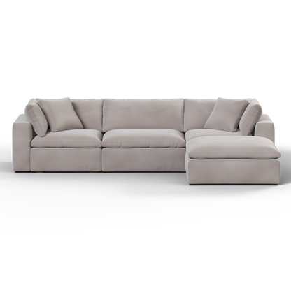 Ari dreisitziges modulares Ecksofa