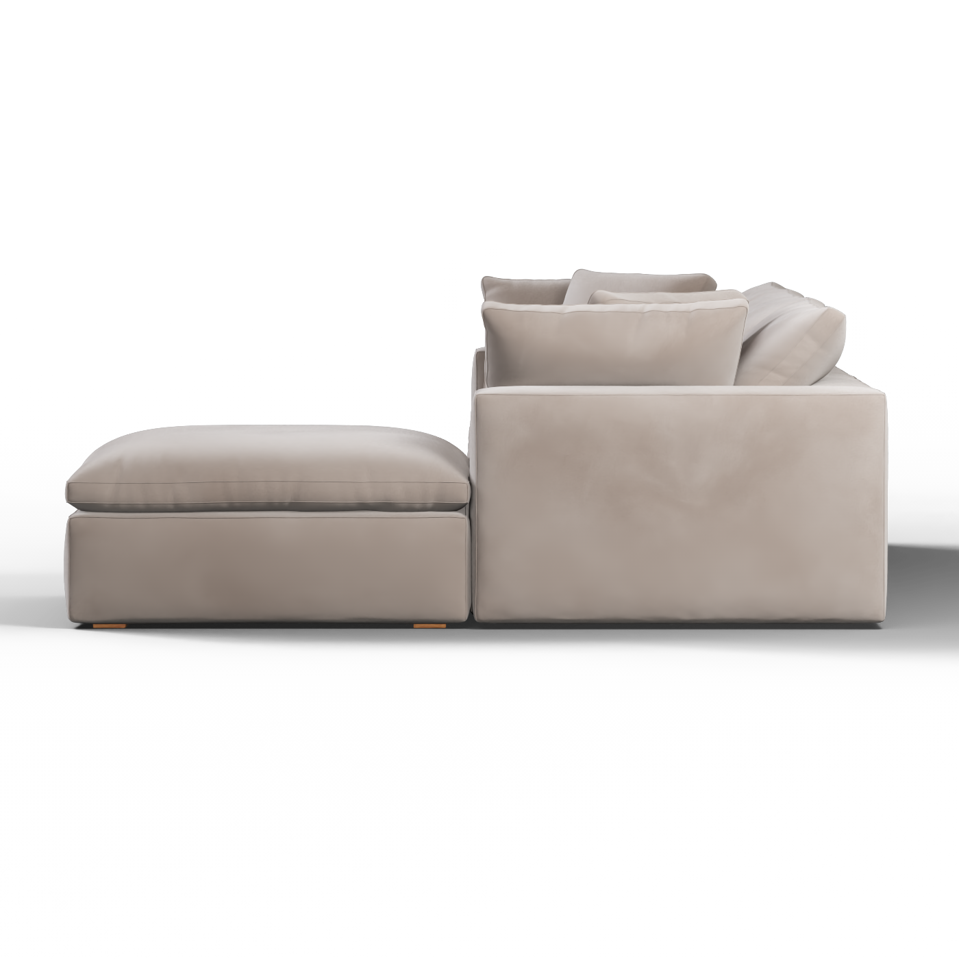 Ari dreisitziges modulares Ecksofa