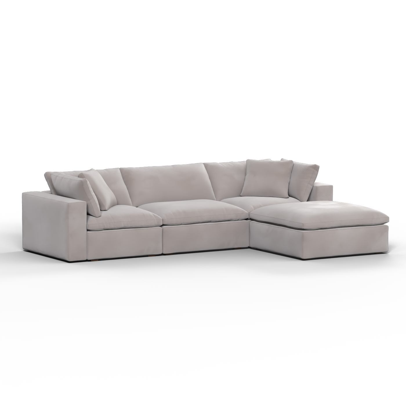 Ari dreisitziges modulares Ecksofa