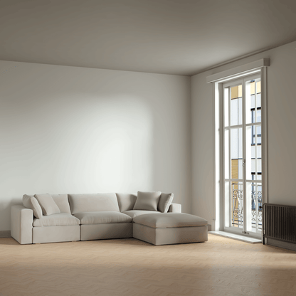 Ari dreisitziges modulares Ecksofa