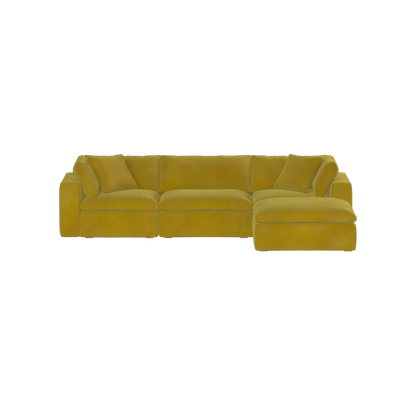 Ari dreisitziges modulares Ecksofa