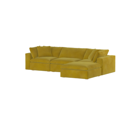 Ari dreisitziges modulares Ecksofa
