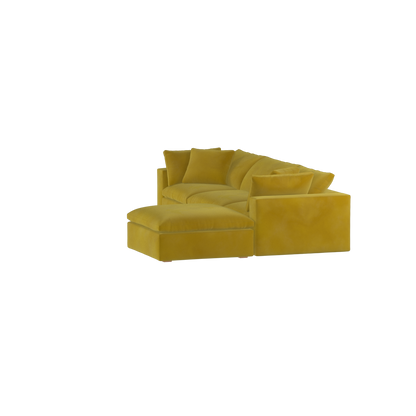 Ari dreisitziges modulares Ecksofa