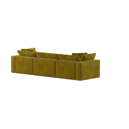 Ari dreisitziges modulares Ecksofa