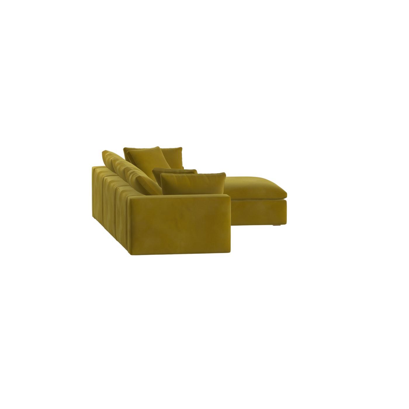 Ari dreisitziges modulares Ecksofa