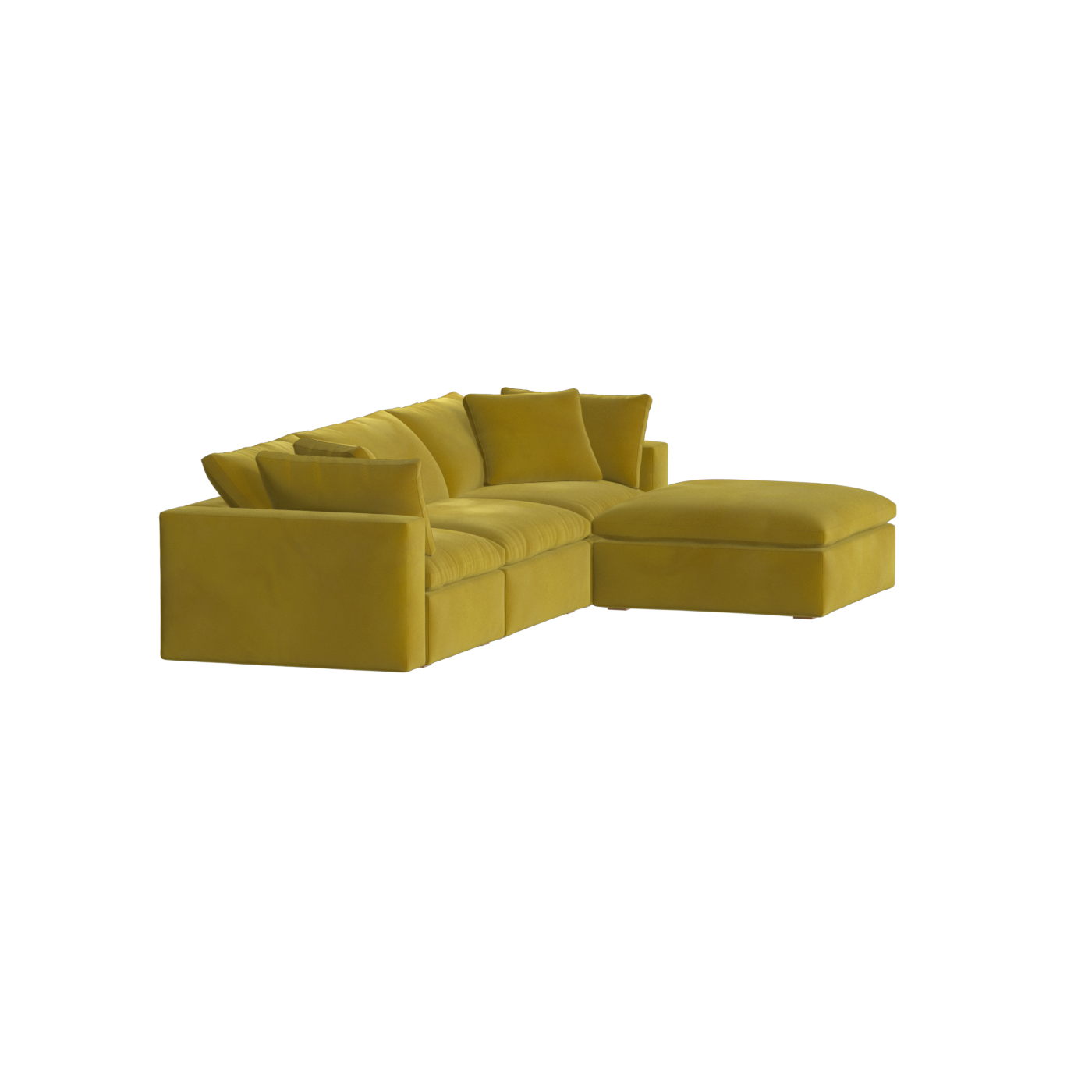 Ari dreisitziges modulares Ecksofa