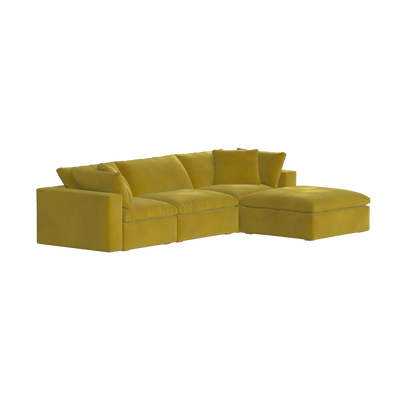 Ari dreisitziges modulares Ecksofa