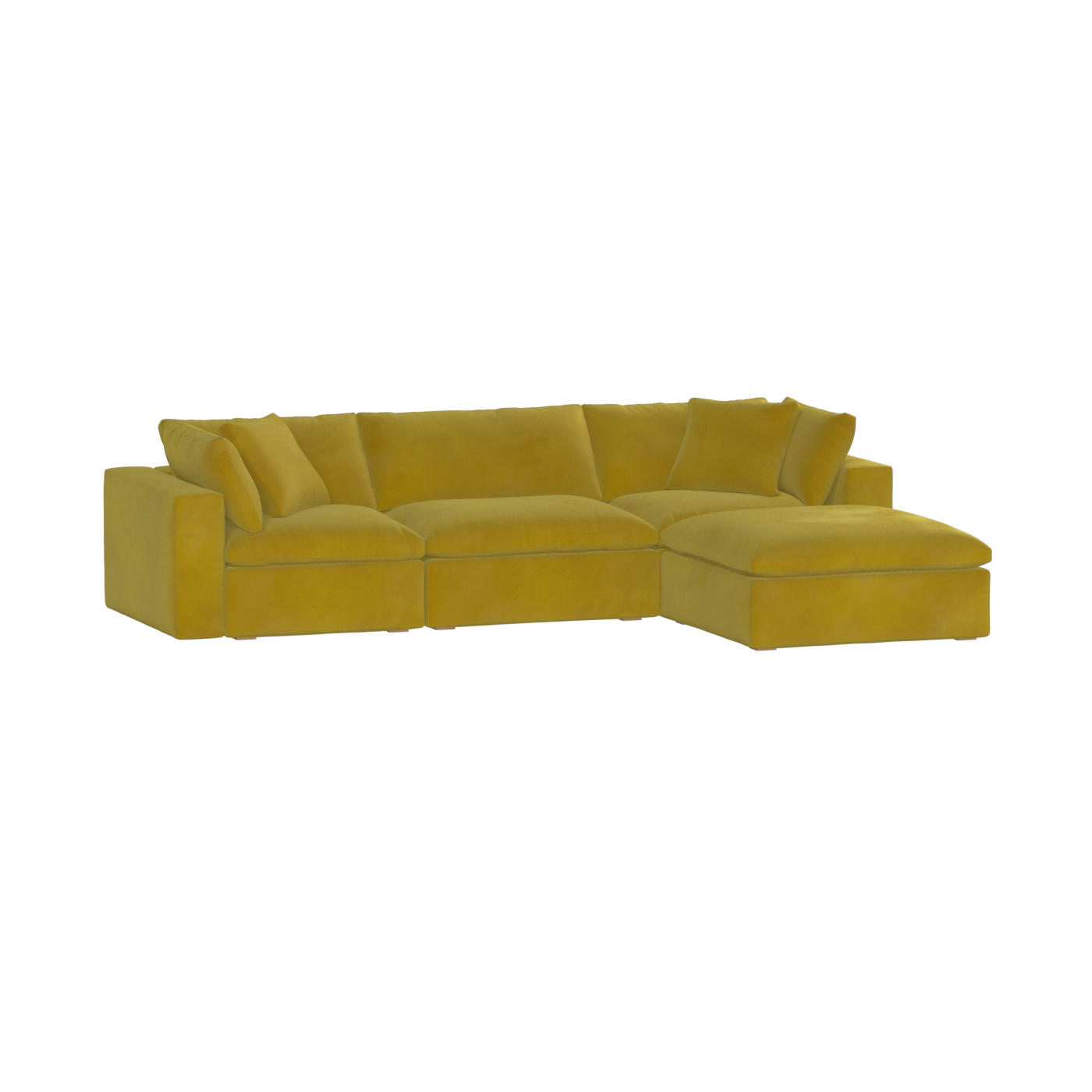 Ari dreisitziges modulares Ecksofa