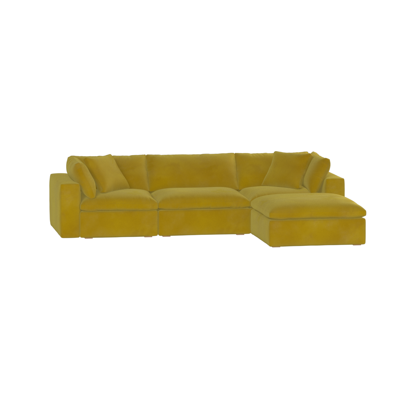 Ari dreisitziges modulares Ecksofa