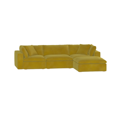 Ari dreisitziges modulares Ecksofa