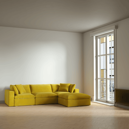 Ari dreisitziges modulares Ecksofa