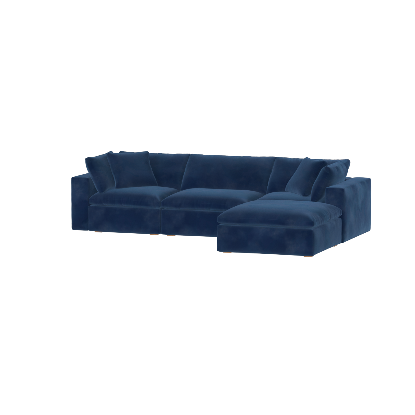 Ari dreisitziges modulares Ecksofa