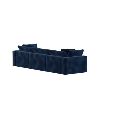 Ari dreisitziges modulares Ecksofa