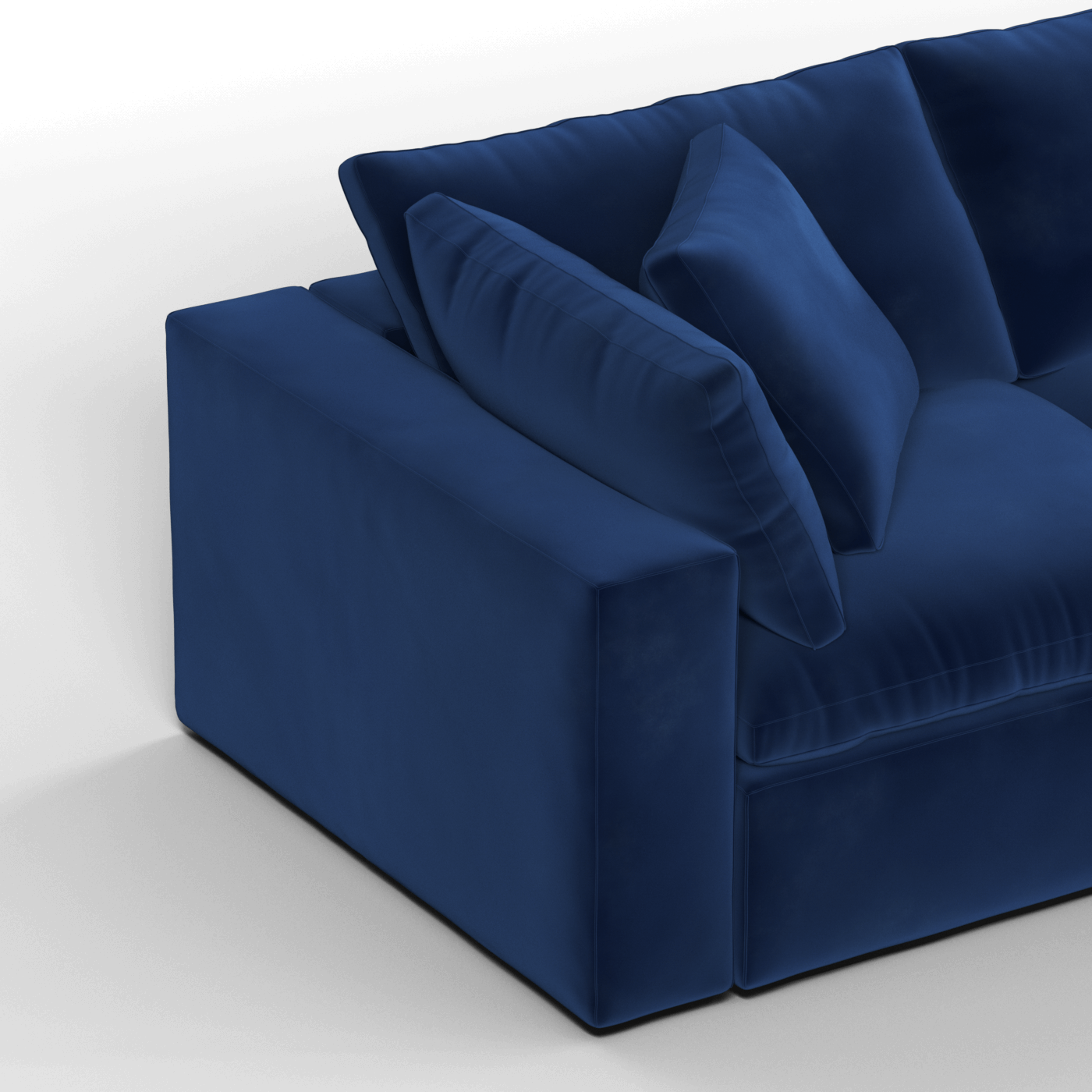 Ari dreisitziges modulares Ecksofa