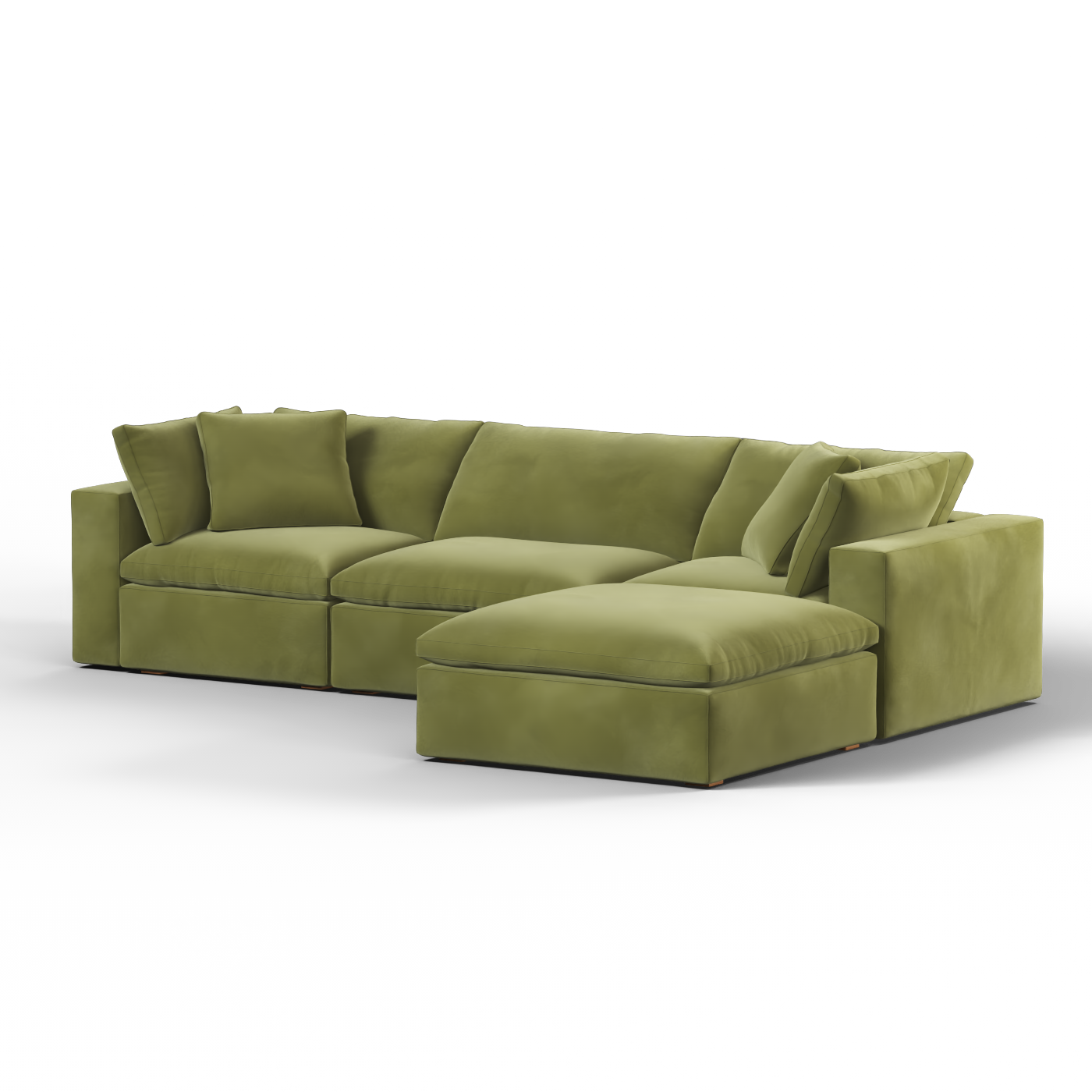 Ari dreisitziges modulares Ecksofa