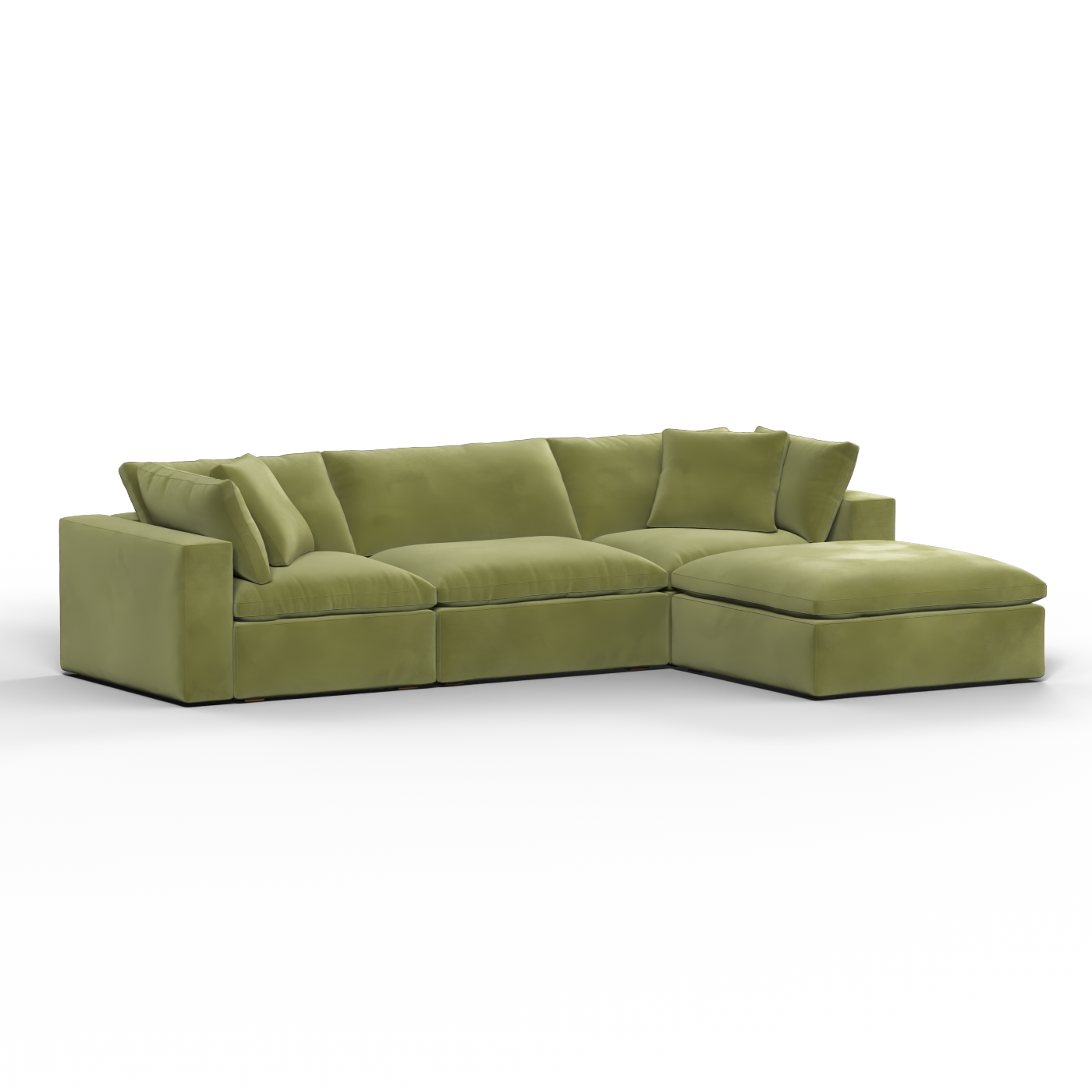 Ari dreisitziges modulares Ecksofa