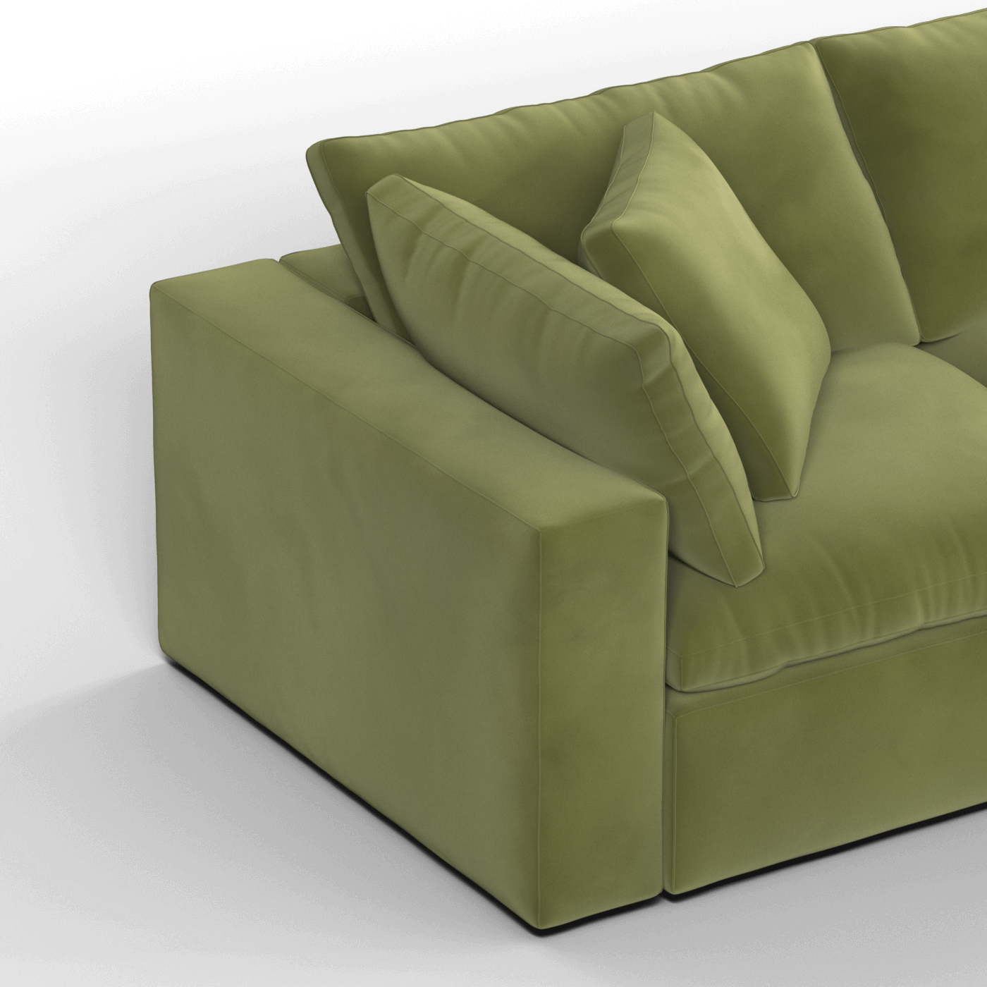 Ari dreisitziges modulares Ecksofa