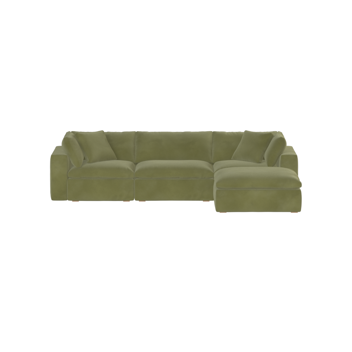 Ari dreisitziges modulares Ecksofa