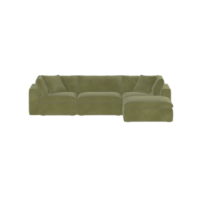 Ari dreisitziges modulares Ecksofa