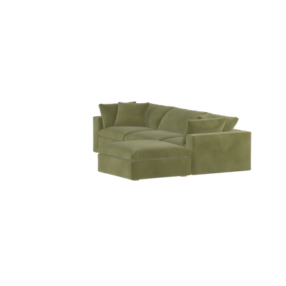 Ari dreisitziges modulares Ecksofa